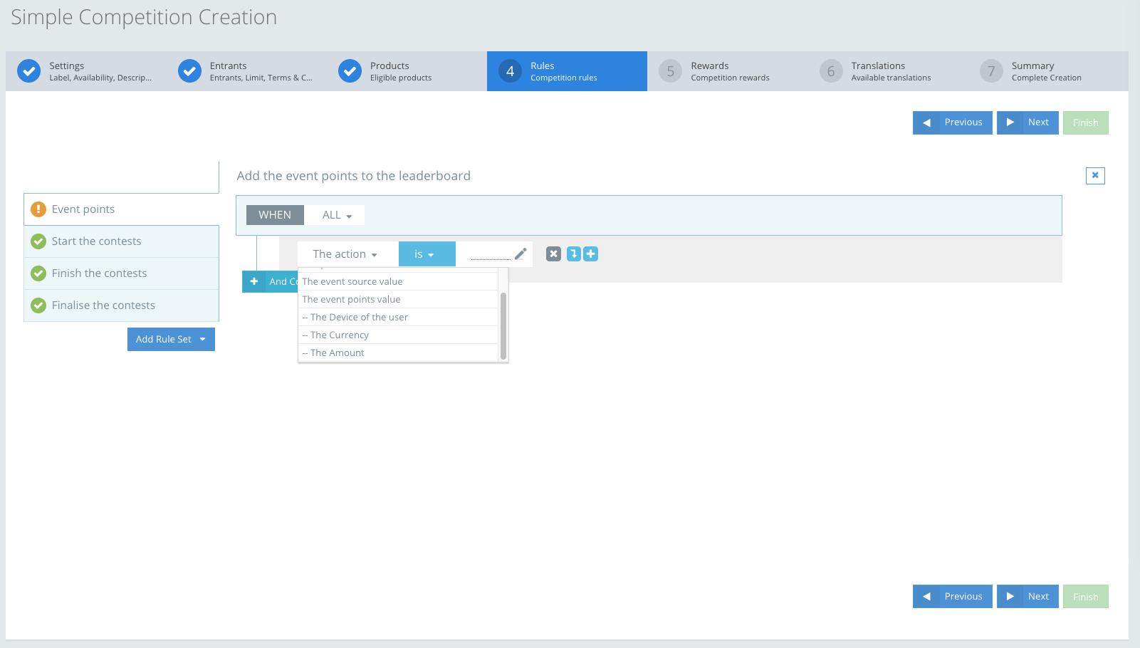 Metadata implementation
