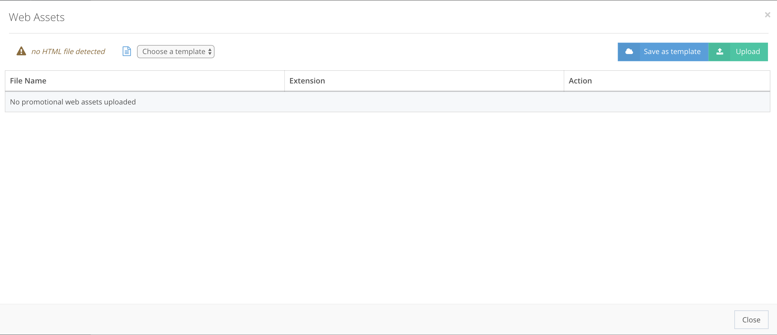 Web Assets and Widgets