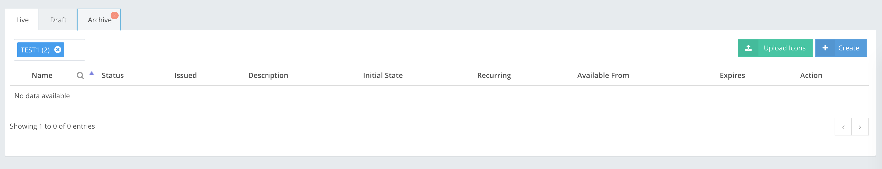 Achievements navigation tutorial