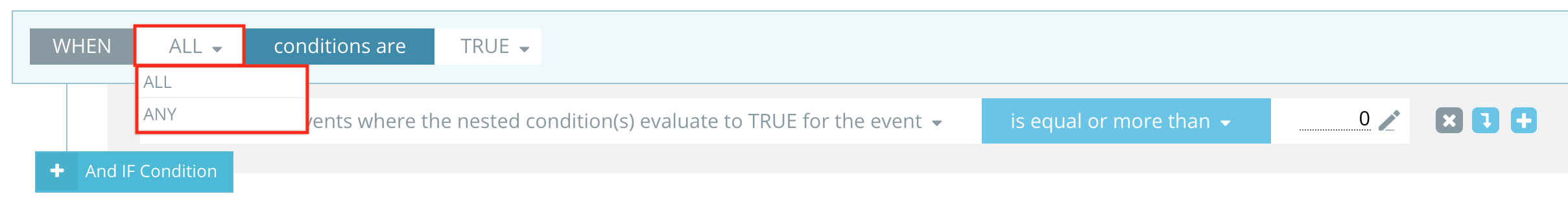 Step 6: Achievement rules