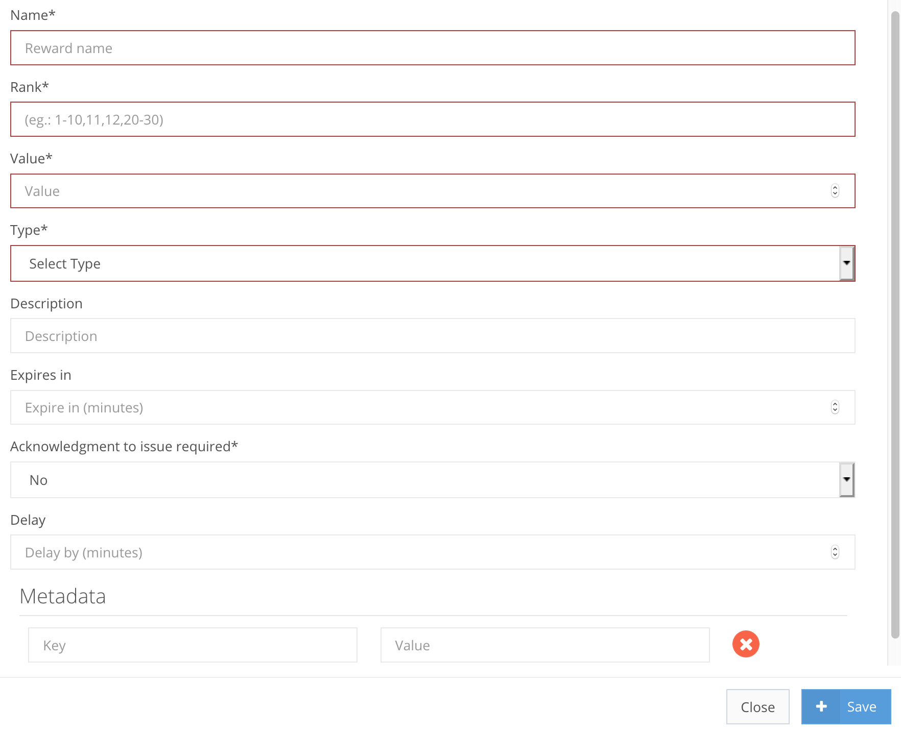Step 5: Tournament rewards