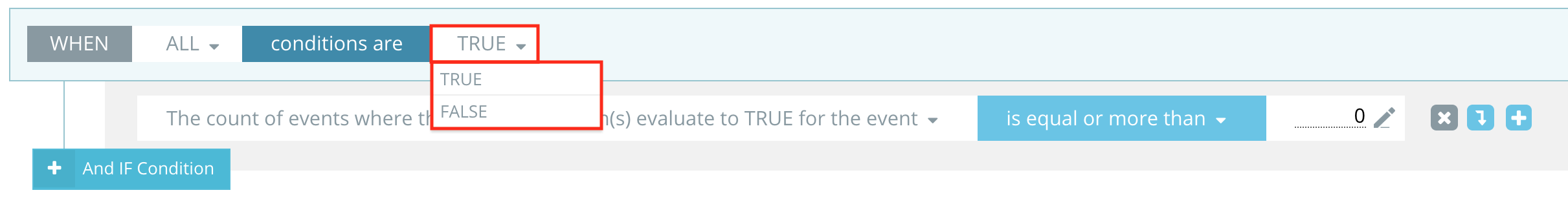 Step 6: Achievement rules