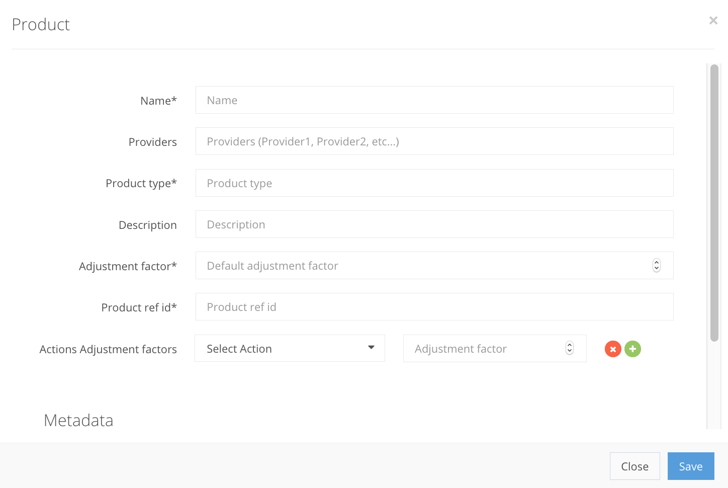 Image extension support for action helpers