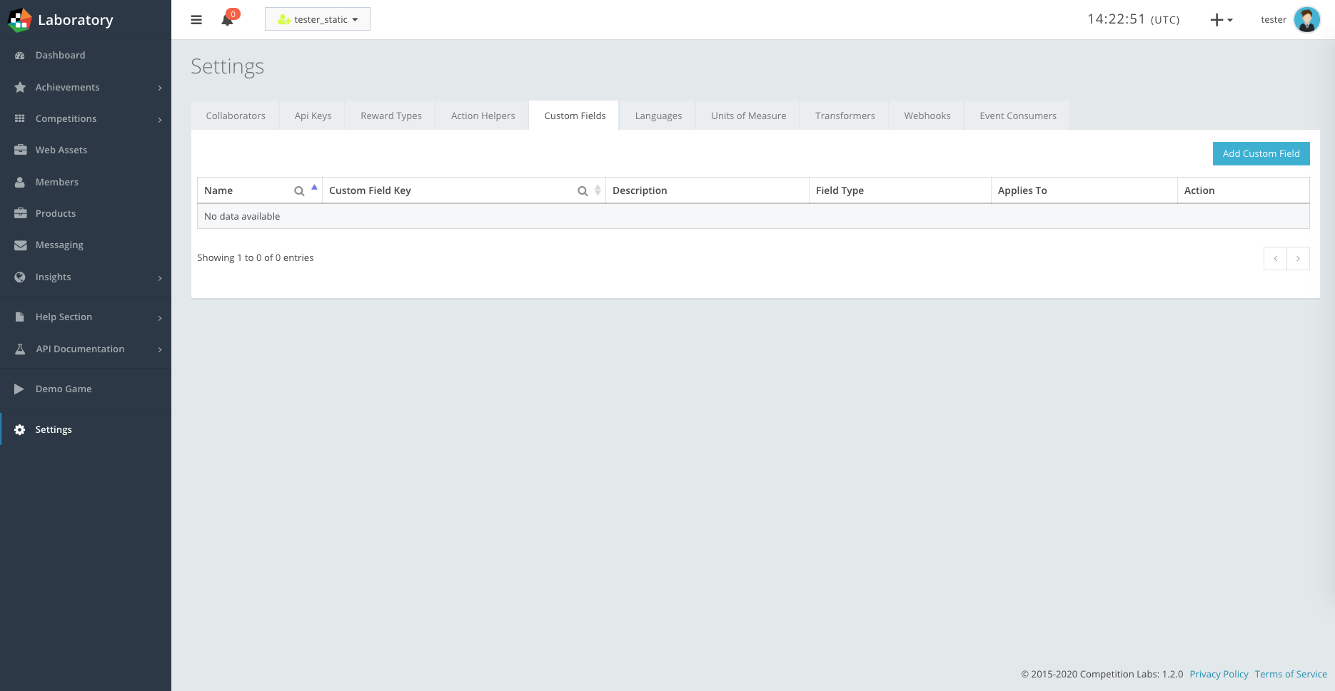 Metadata implementation
