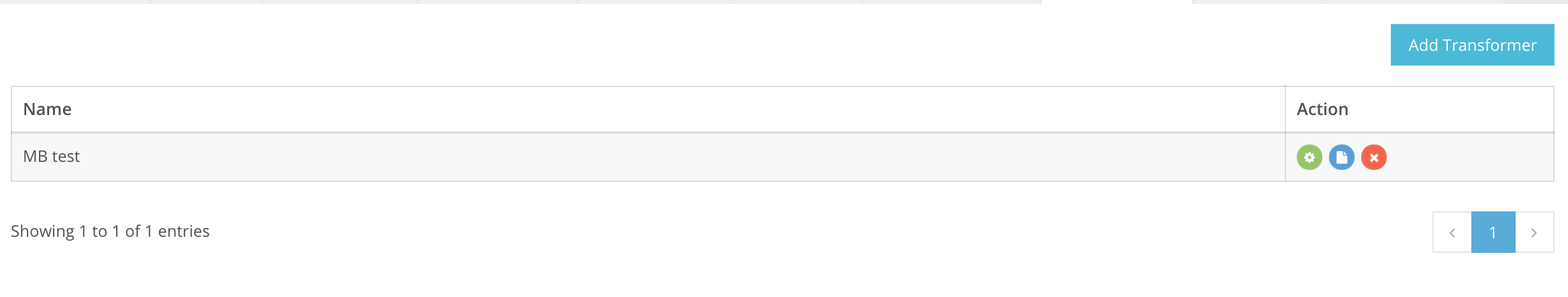 Webhooks Transformers Set-up